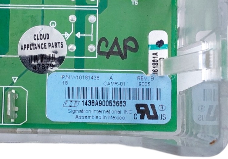 Genuine Whirlpool Oven Control Board W10181438 Same Day Ship & 60 Days Warranty*