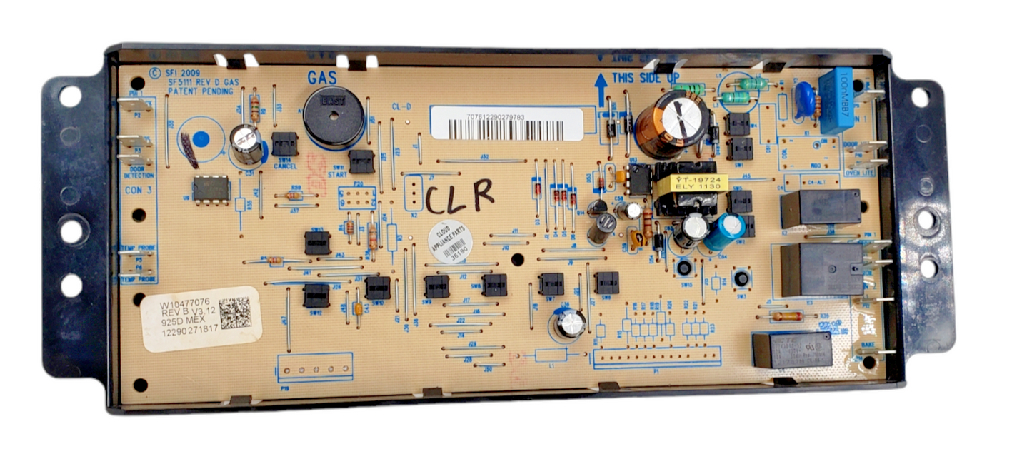 Genuine Whirlpool Oven Control Board W10477076 Same Day Ship & 60 Days Warranty*