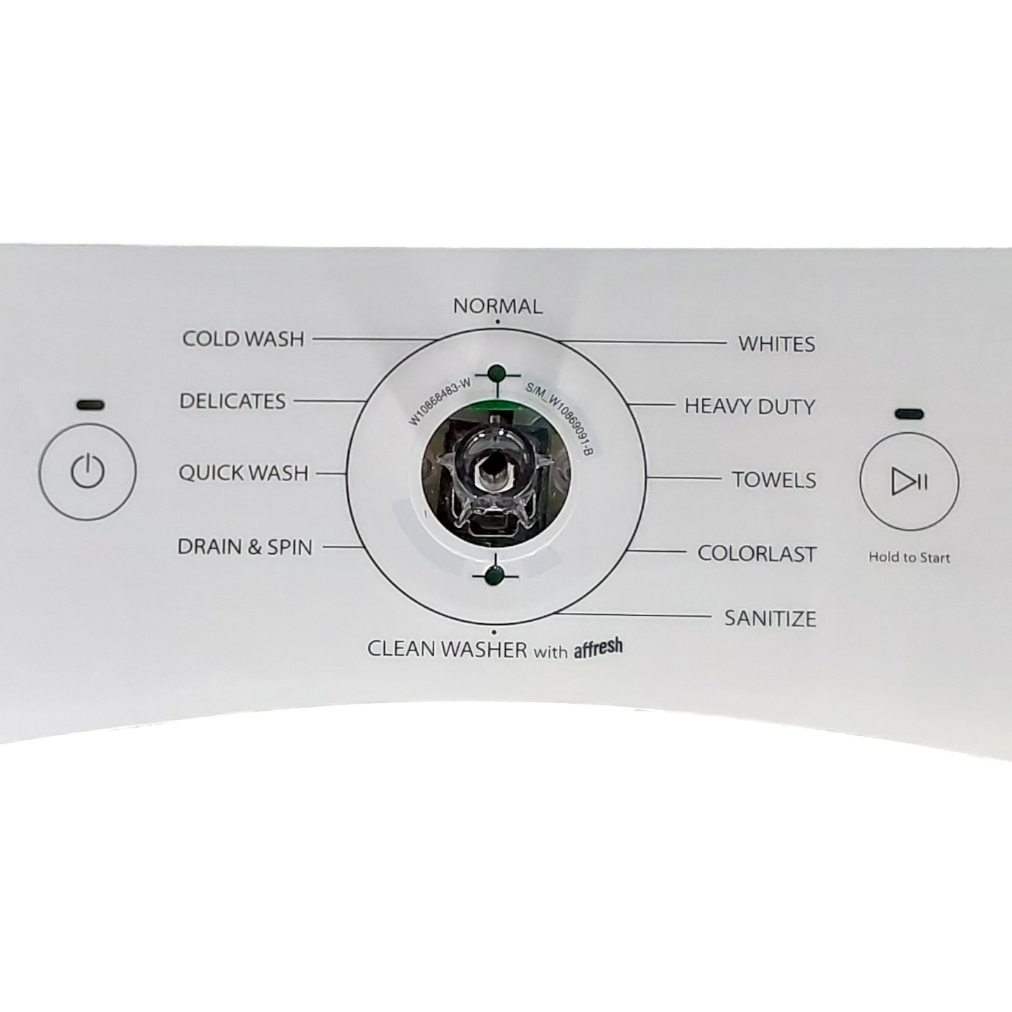OEM Whirlpool Washer Control Panel W10892464  *Same Day Ship & 60 Days Warranty*
