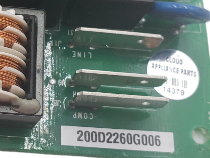 OEM GE Refrigerator Control Board 200D2260G006 *Same Day Ship & 60 Days Warranty
