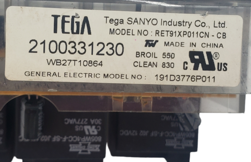 Genuine GE Oven Control Board 191D3776P011 Same Day Shipping & *60 Days Warranty