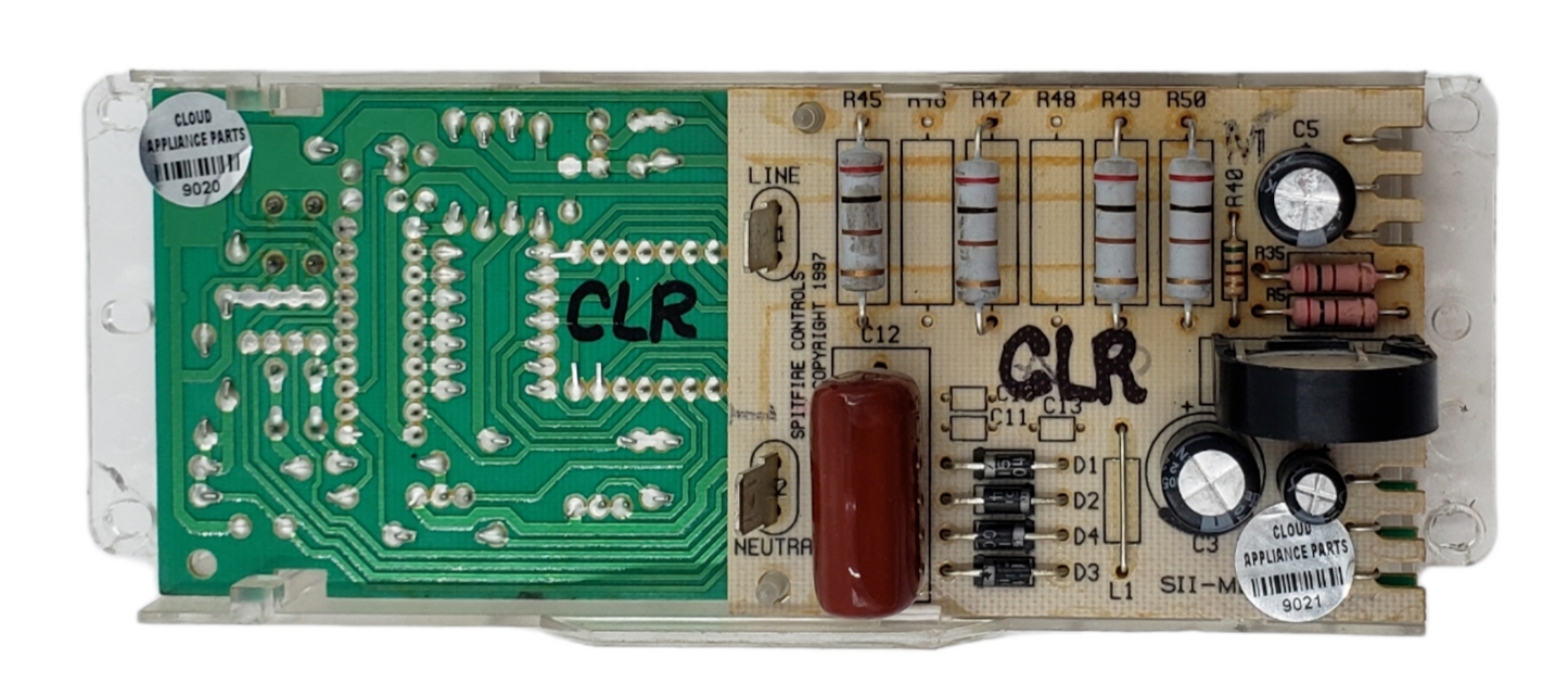 Genuine GE Range Control Board 183D6328P001 Same Day Shipping & 60 Days Warranty