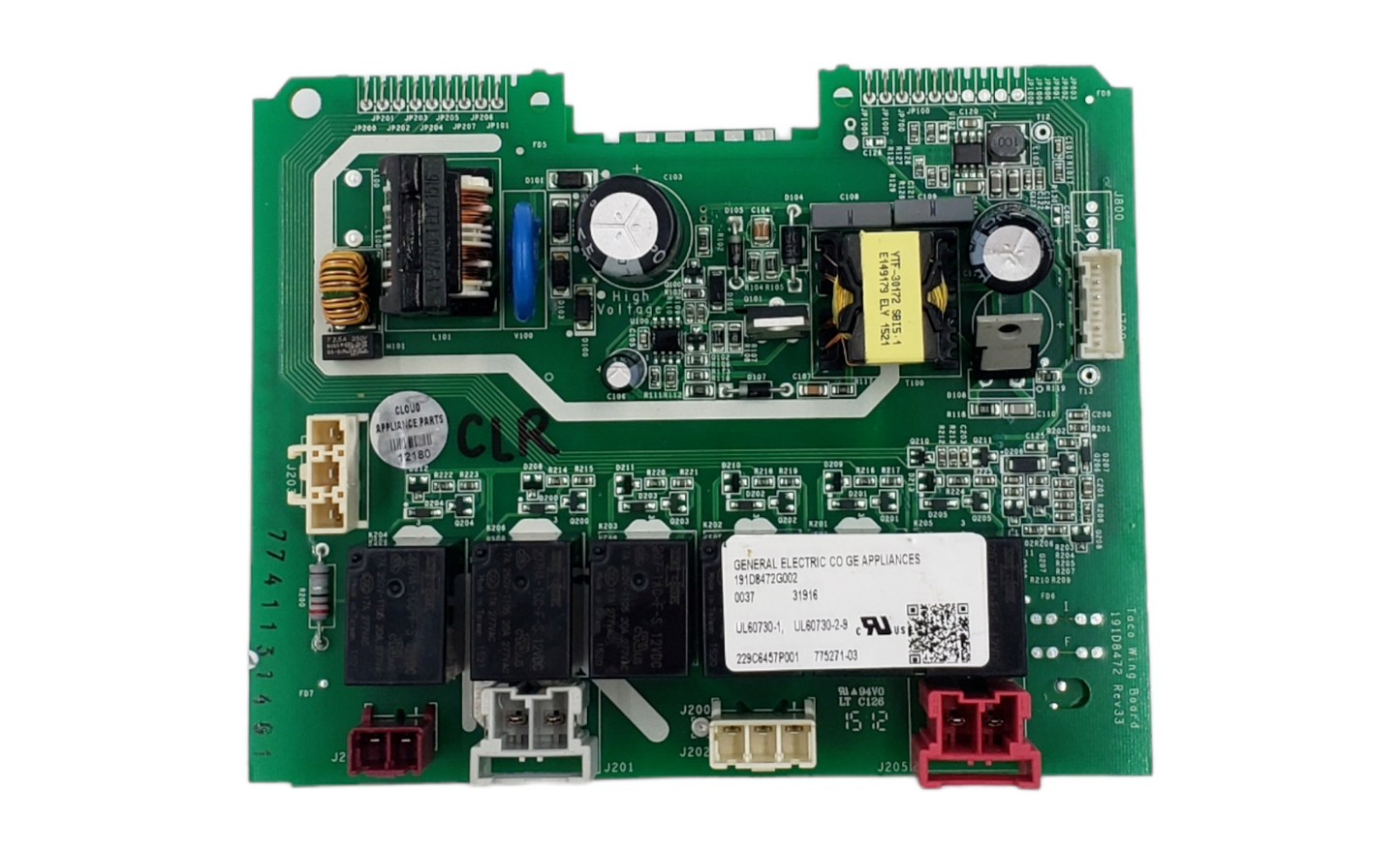 Genuine GE Oven Control Board 191D8472G002 *Same Day Shipping & 60 Days Warranty