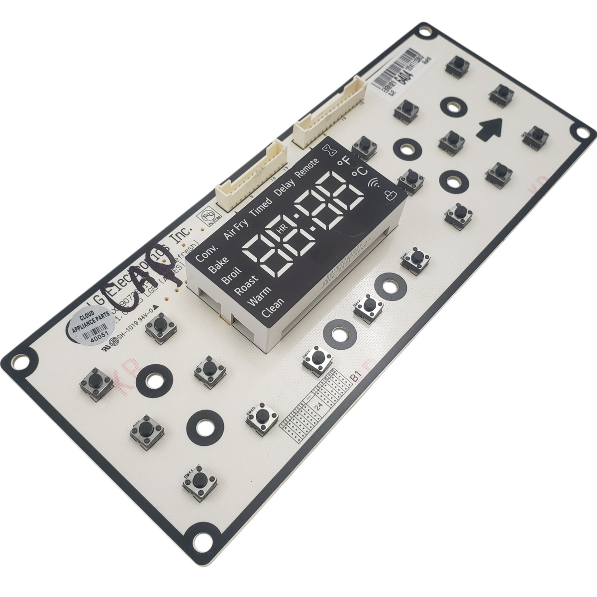 LG New Range Control Board EBR89296404 ***Same Day Shipping & 60 Days Warranty**