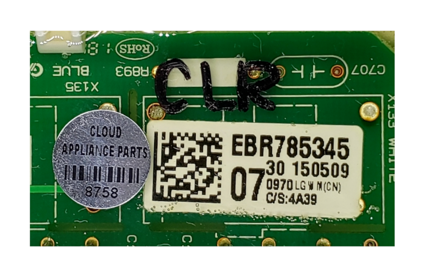 Genuine LG Washer Control Board EBR78534507 Same Day Shipping & 60 Days Warranty