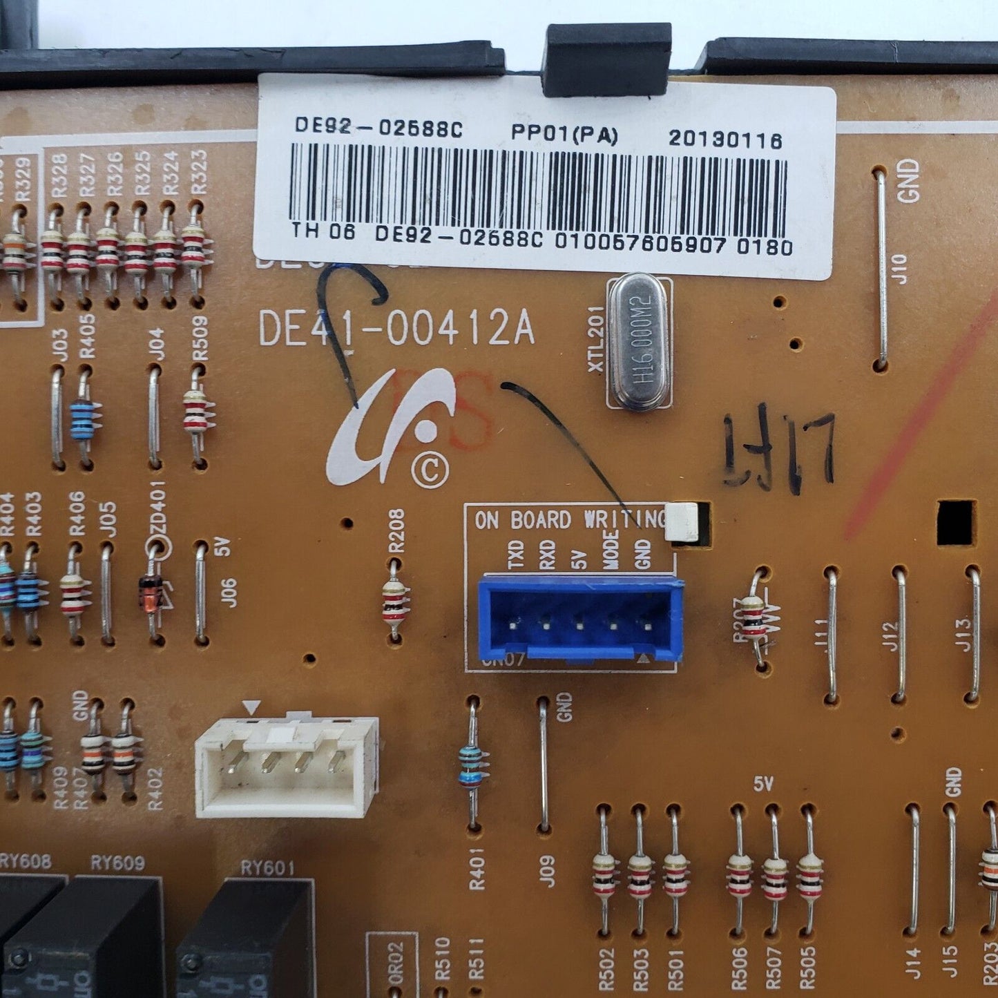 Genuine Samsung Range Control Board DE92-02588C Same Day Ship & 60 Days Warranty