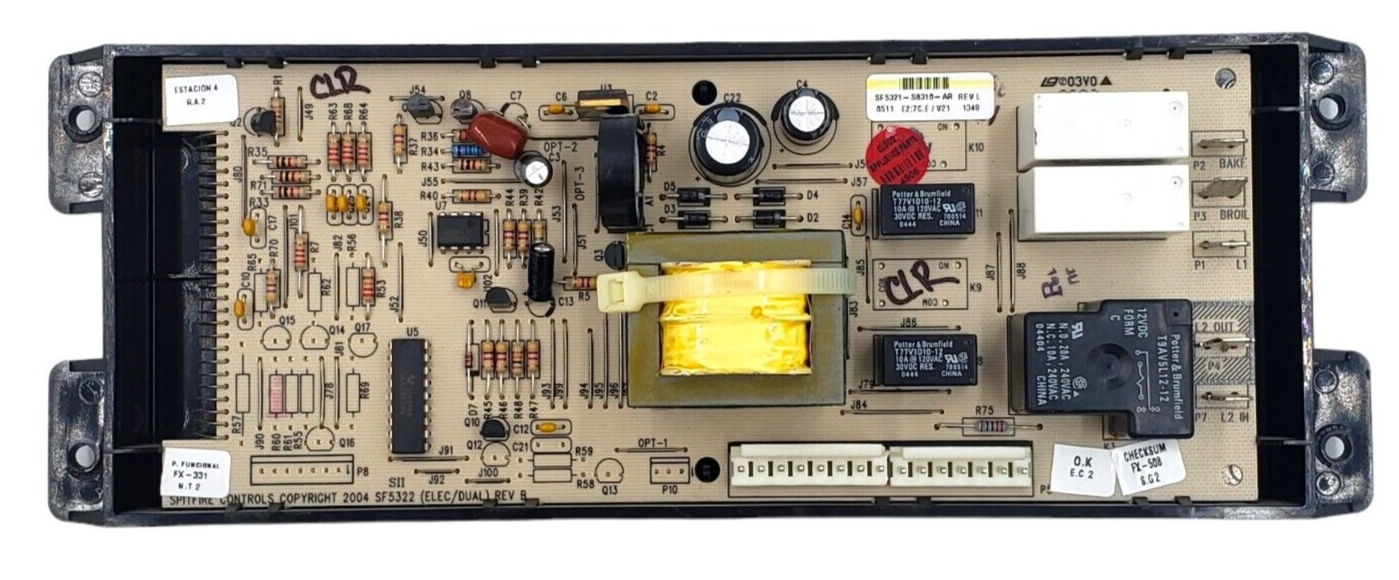 Genuine Frigidaire Range Control 316418310 Same Day Shipping & 60 Days Warranty.