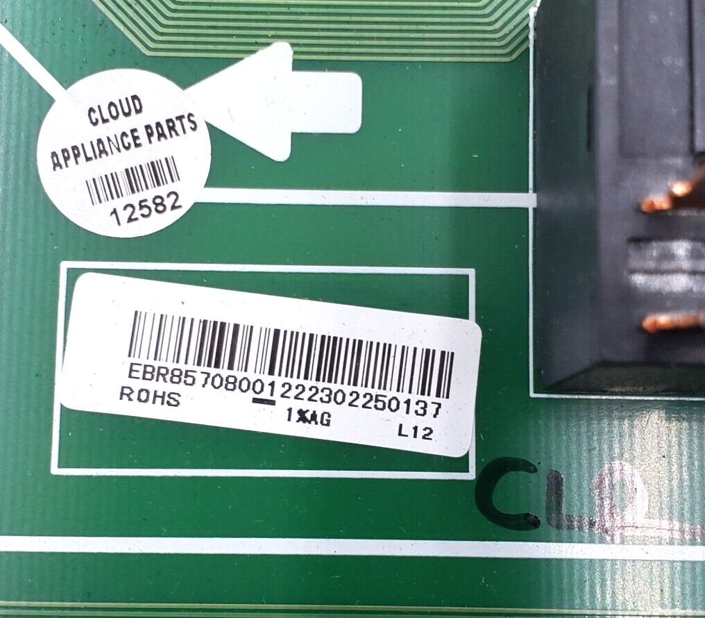 New LG Wall Oven Control Board EBR85708001 Same Day Shipping & 60 Days Warranty*