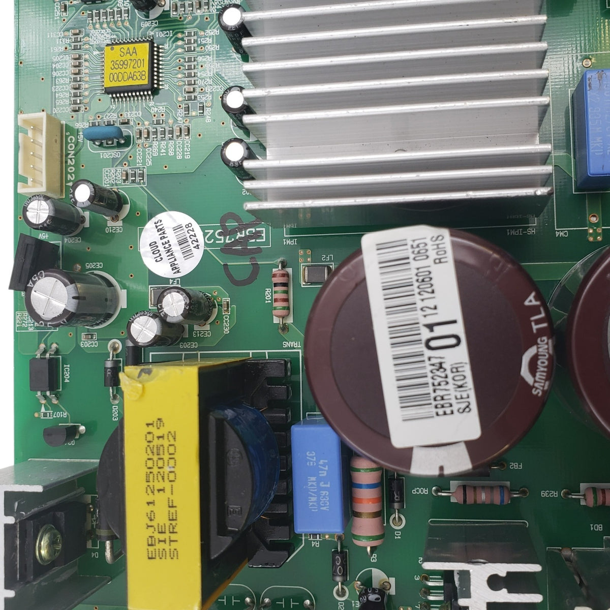 LG Genuine Fridge Control Board EBR75234701 **Same Day Ship & 60 Days Warranty**