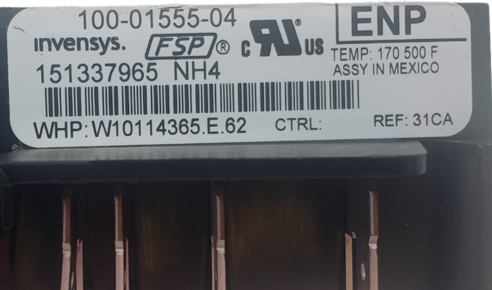 Genuine Whirlpool Oven Control Board W10114365 Same Day Ship & *60 Days Warranty