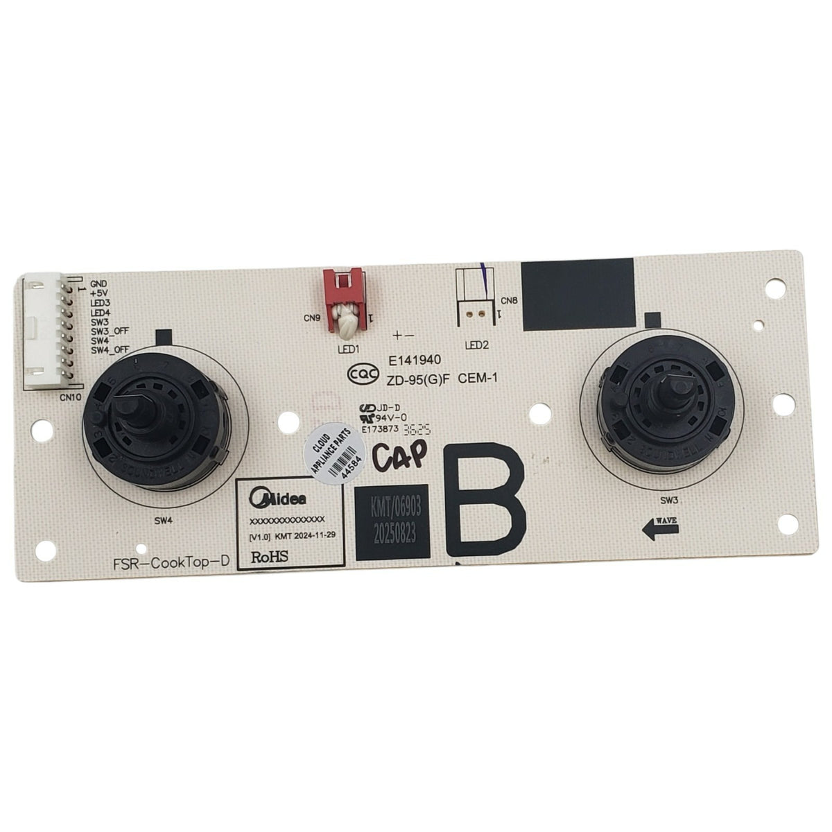 MIDEA New Oven Control Board 17171100006903 Same Day Shipping & 60 Days Warranty