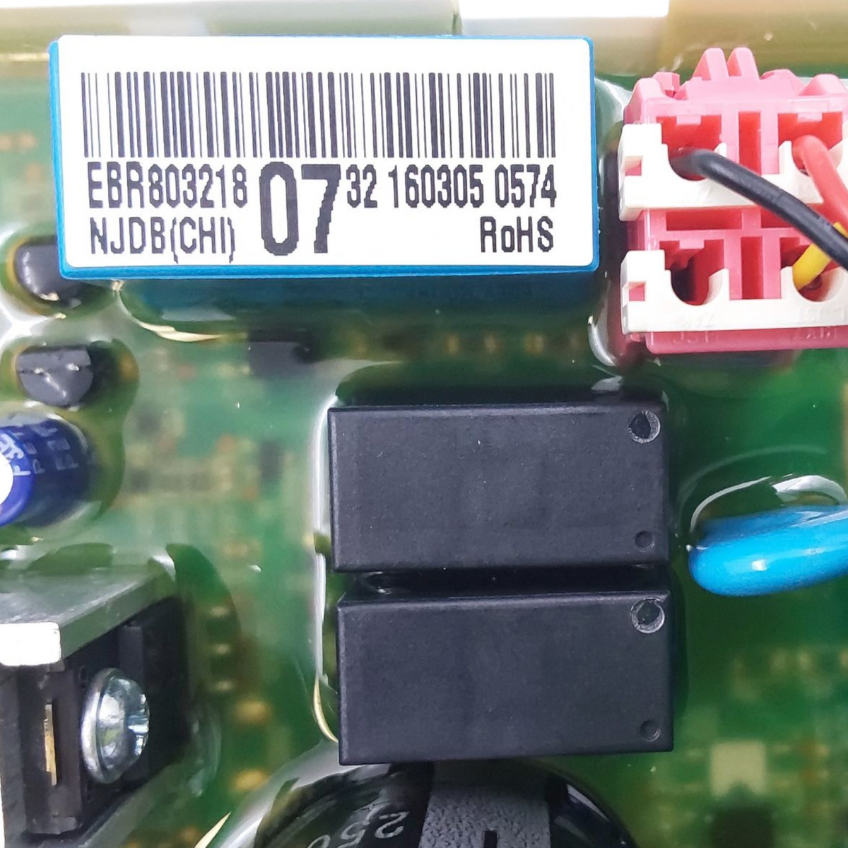 LG Genuine Washer Control Board EBR81300801 Same Day Shipping & 60 Days Warranty