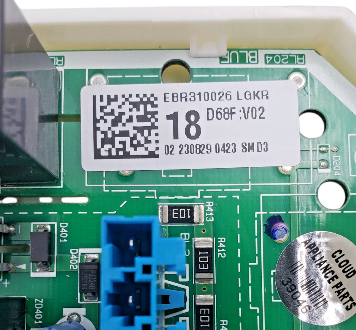Genuine LG Dryer Control Board EBR31002618 Same Day Shipping & 60 Days Warranty*
