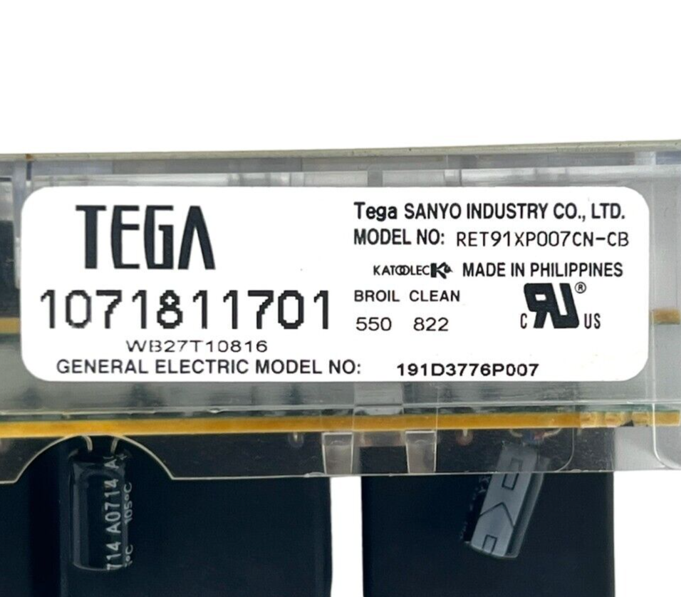 Genuine GE Oven Control Board 191D3776P007  Same Day Shipping & 60 Days Warranty