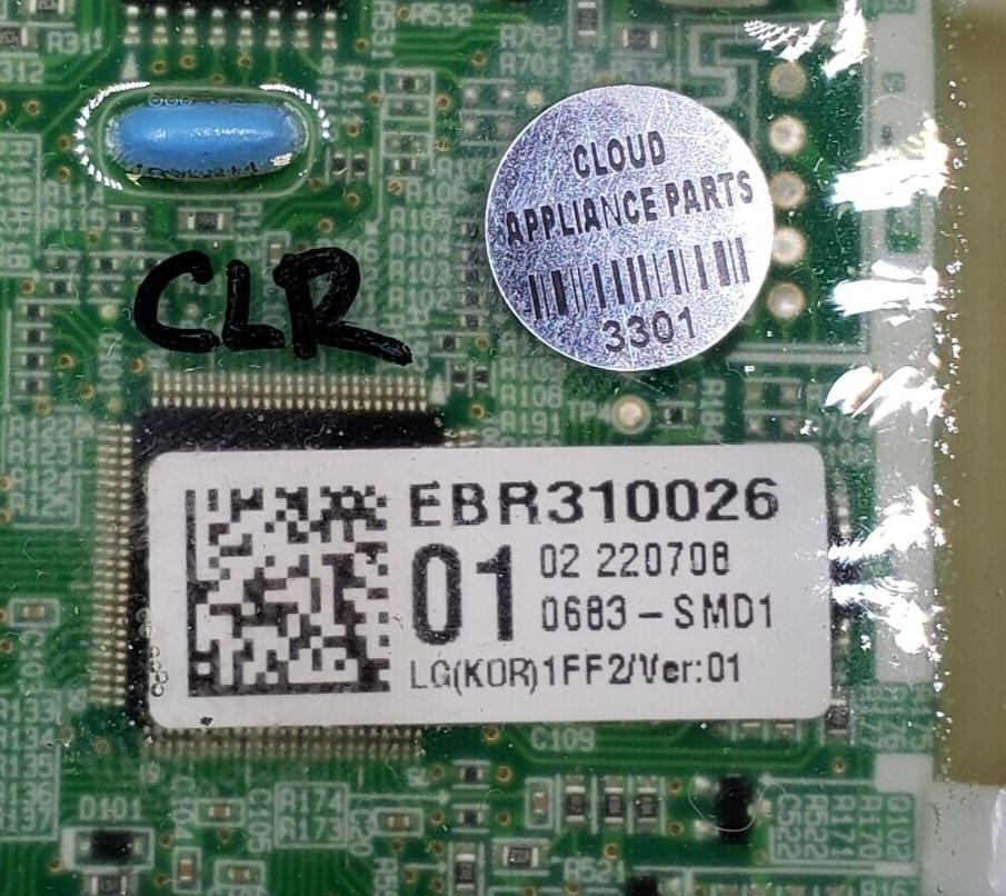 Genuine LG Dryer Control Board EBR31002601 Same Day Shipping & 60 Days Warranty*