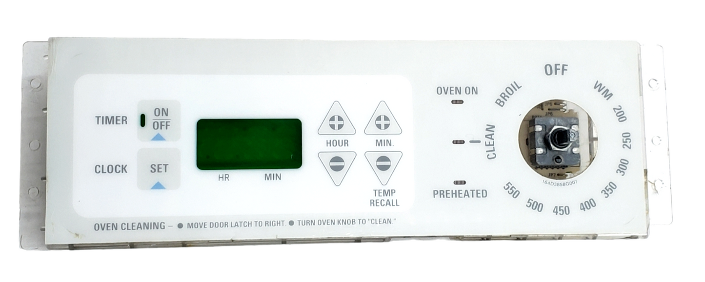 Genuine GE Range Control Board 191D2818P003 Same Day Shipping & 60 Days Warranty