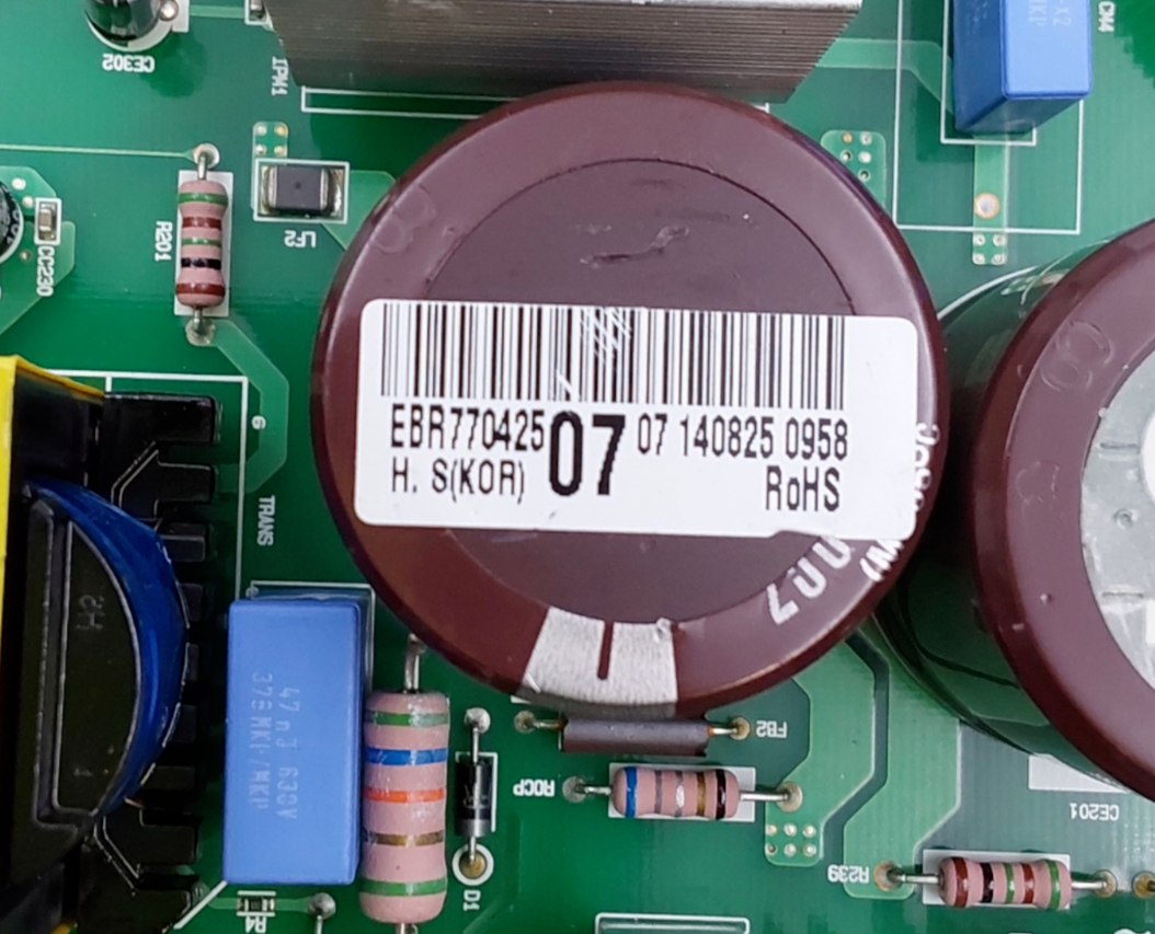 Genuine LG Fridge Control Board EBR77042507 Same Day Shipping & 60 Days Warranty