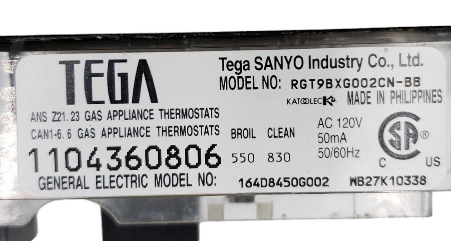 Genuine GE Range Control Board 164D8450G002 Same Day Shipping & 60 Days Warranty