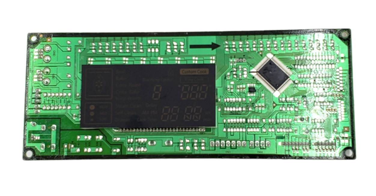 Genuine Samsung Range Control Board DE92-03019K Same Day Ship & 60 Days Warranty