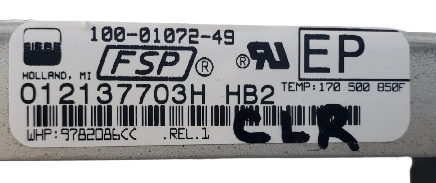 Genuine Whirlpool Range Control Board 9782086CC Same Day Ship & 60 Days Warranty