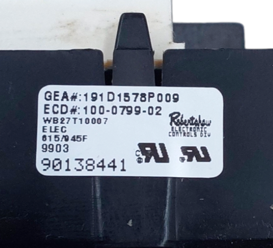 Genuine GE Range Control Board 191D1578P009 Same Day Shipping & 60 Days Warranty