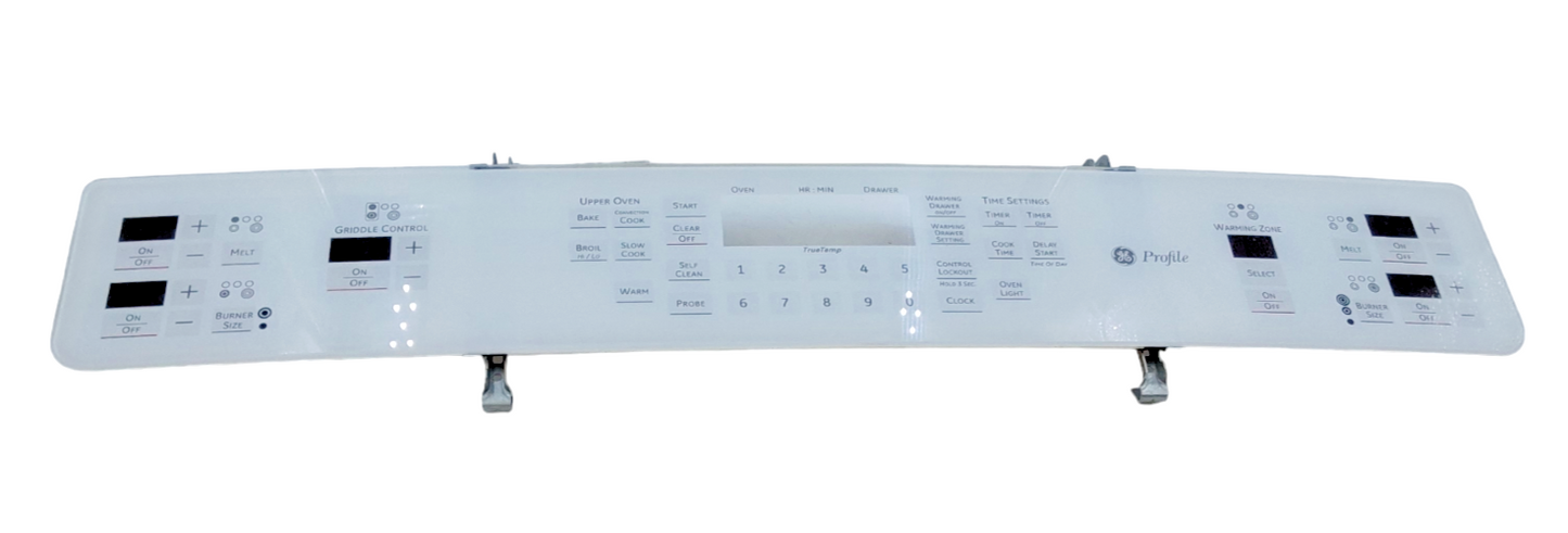 Genuine GE Range Touch Glass Panel 191D5594P008 Same Day Ship & 60 Days Warranty