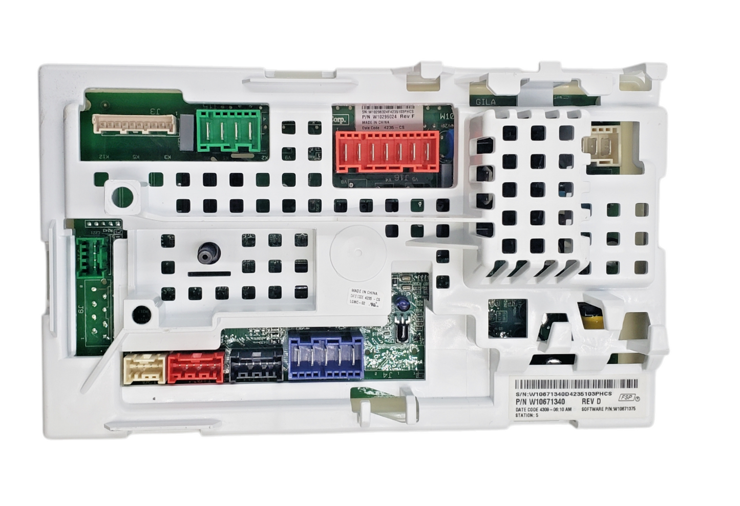 OEM Whirlpool Washer Control Board W10671340 *Same Day Ship & 60 Days Warranty**