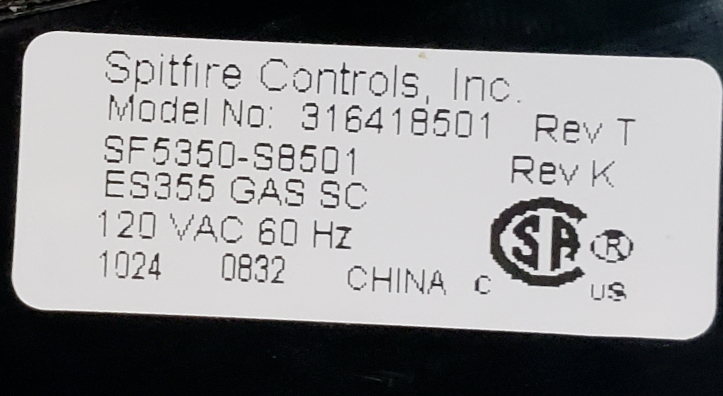 Genuine Frigidaire Range Control 316418501 *Same Day Shipping & 60 Days Warranty