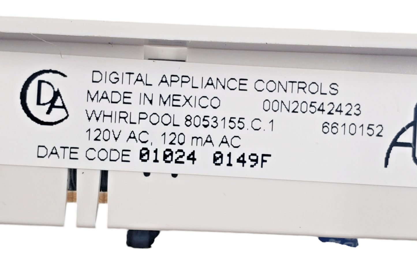 Genuine Whirlpool Range Control Board 8053155 *Same Day Ship & 60 Days Warranty*