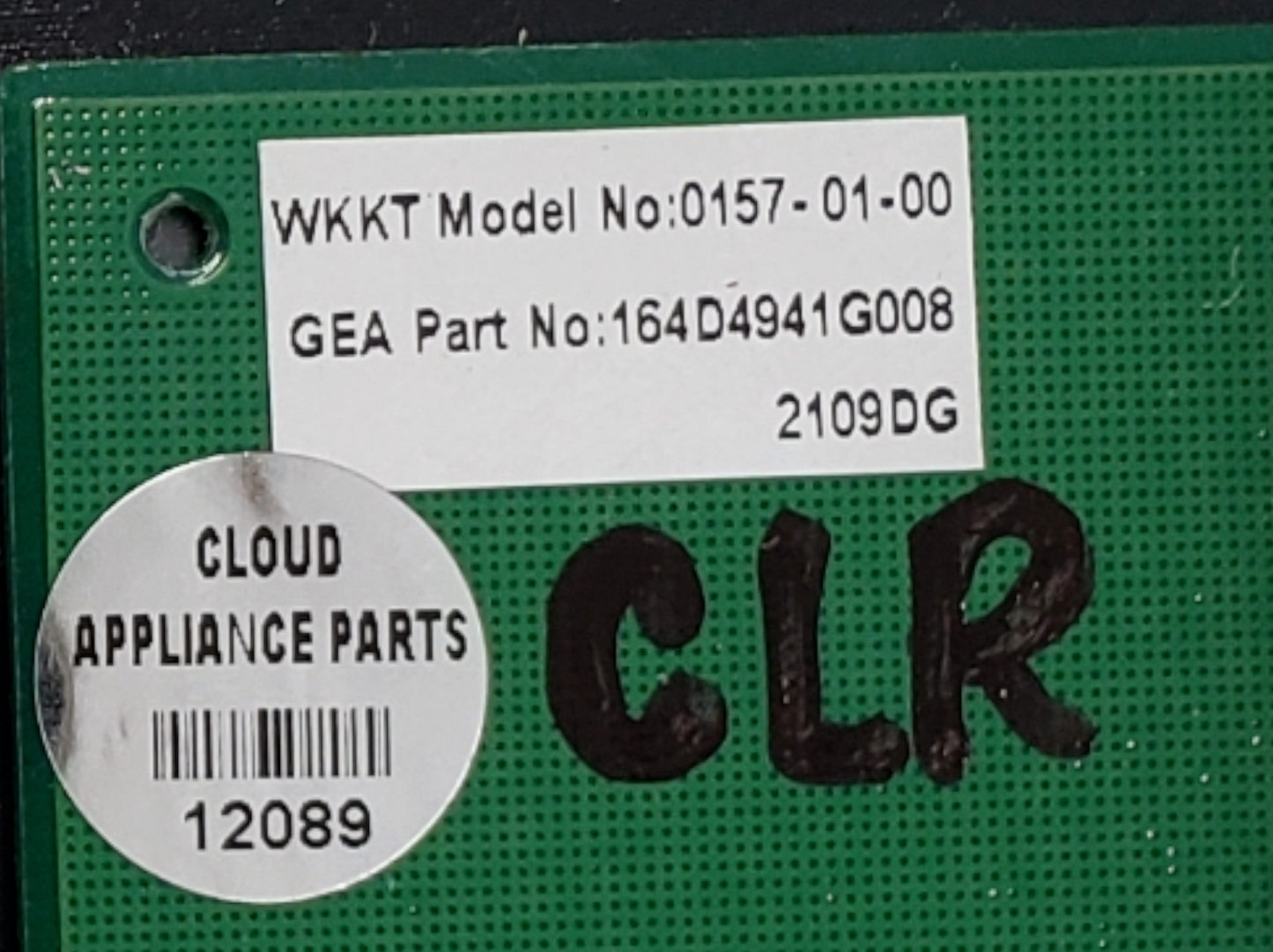 Genuine GE Touch Control Panel 164D4941G008 Same Day Shipping & 60 Days Warranty