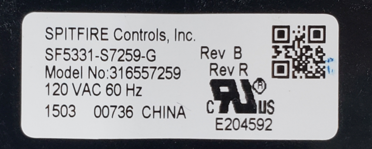 OEM Frigidaire Range Control Board 316557259 **Same Day Ship & 60 Days Warranty*