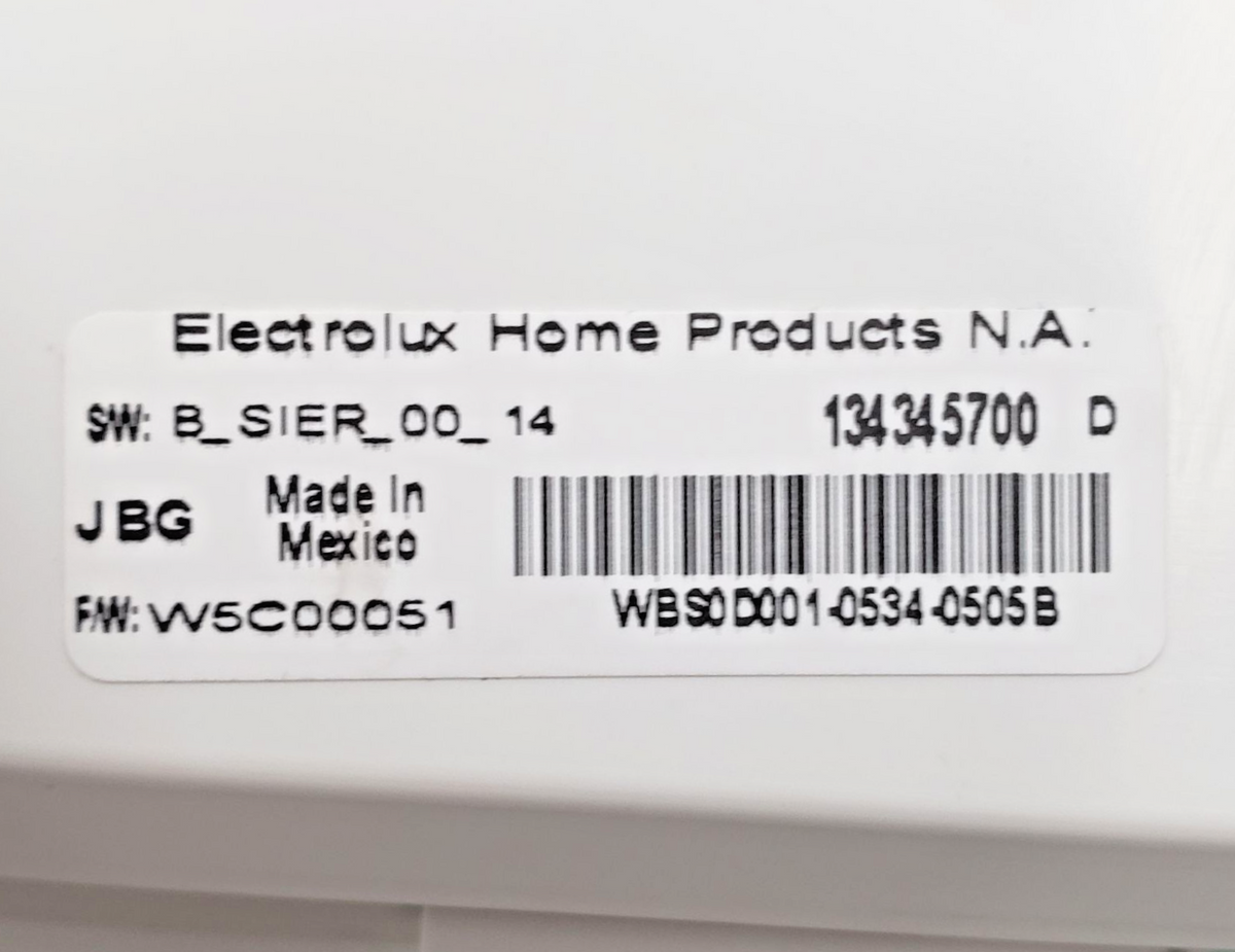 OEM Frigidaire Washer Control Board 134345700 *Same Day Ship & 60 Days Warranty*