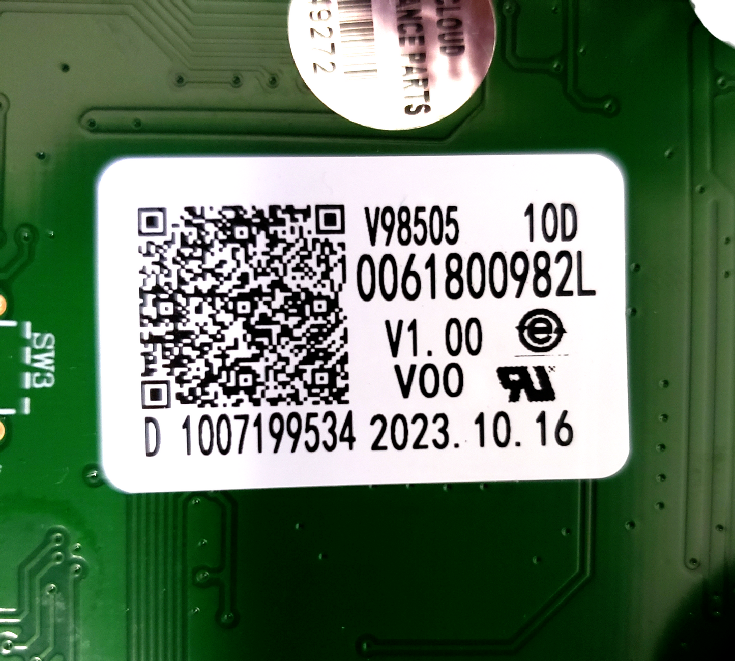 New OEM GE Frigde Control Board 1007199534 Same Day Shipping & 60 Days Warranty*