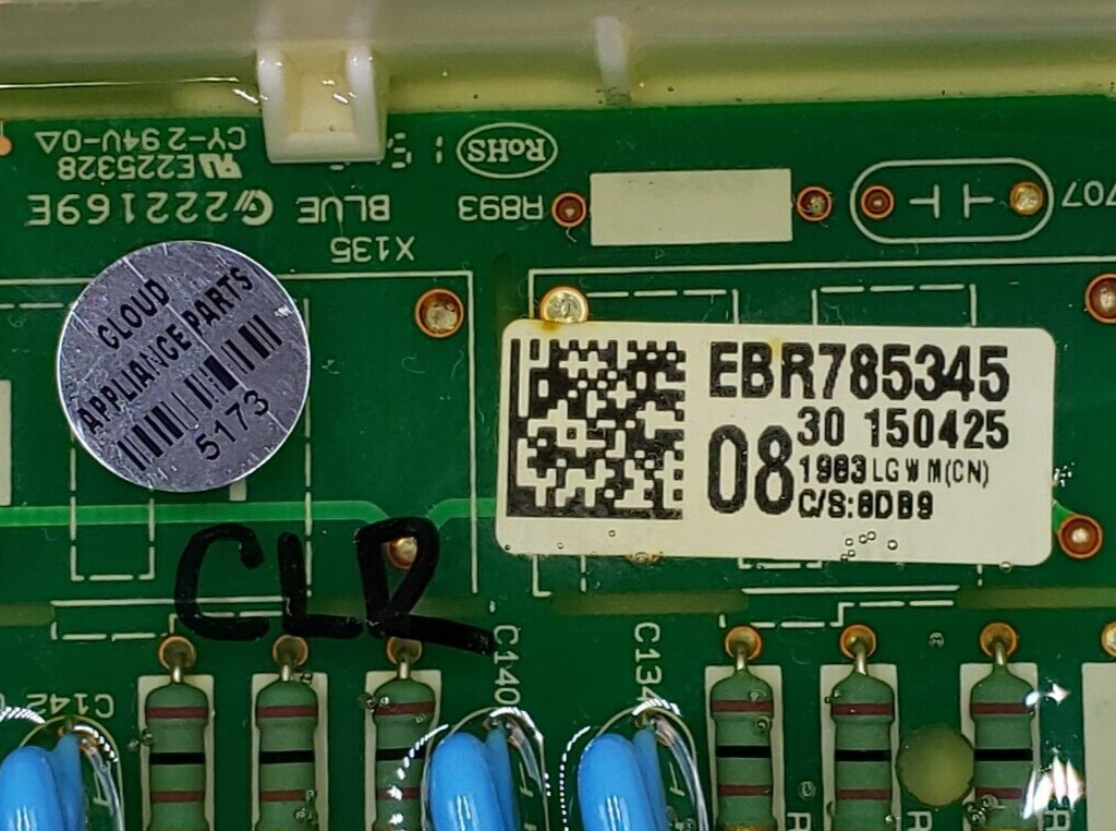 Genuine LG Washer Control Board EBR78534508 Same Day Shipping & 60 Days Warranty