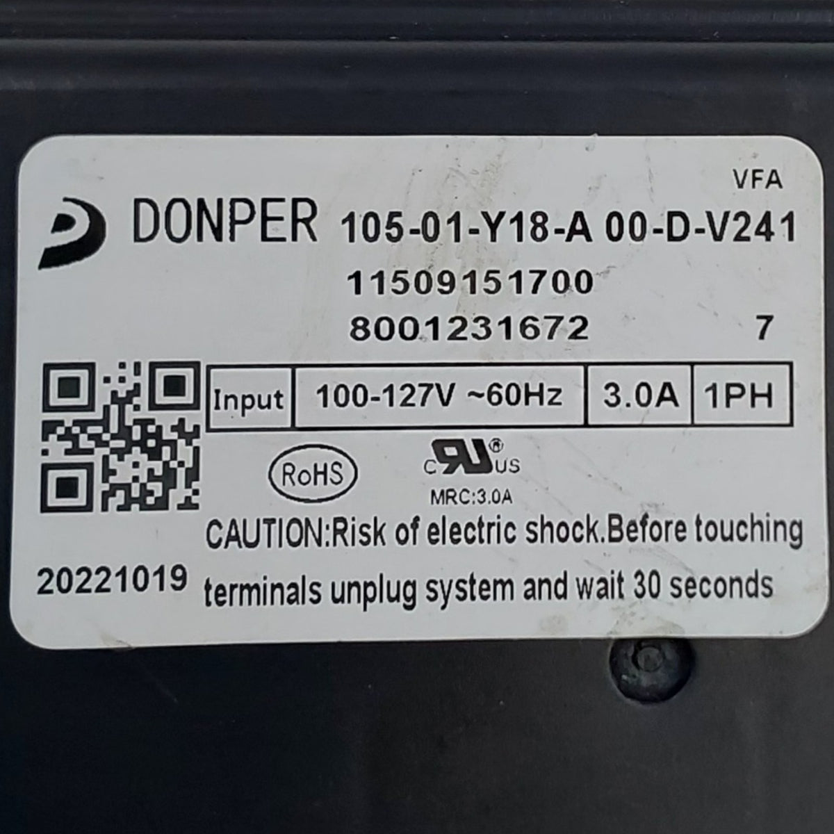 Hisense OEM Fridge Inverter Card 105-01-Y18-A *Same Day Ship & 60 Days Warranty*