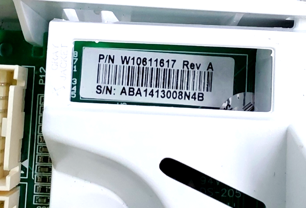 Genuine Whirlpool Washer Control Board W10611617 Same Day Ship &60 Days Warranty