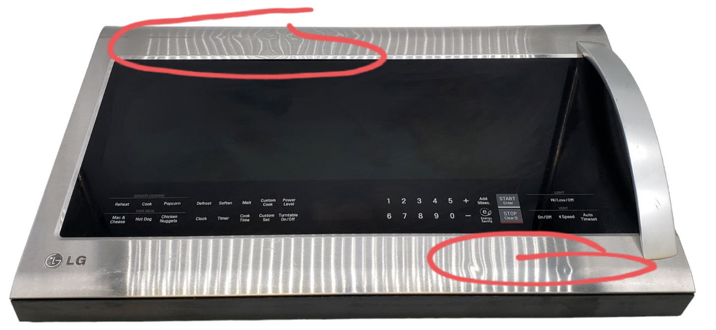 New LG Microwave Door Assembly ADC74347115 Same Day Shipping & 60 Days Warranty*