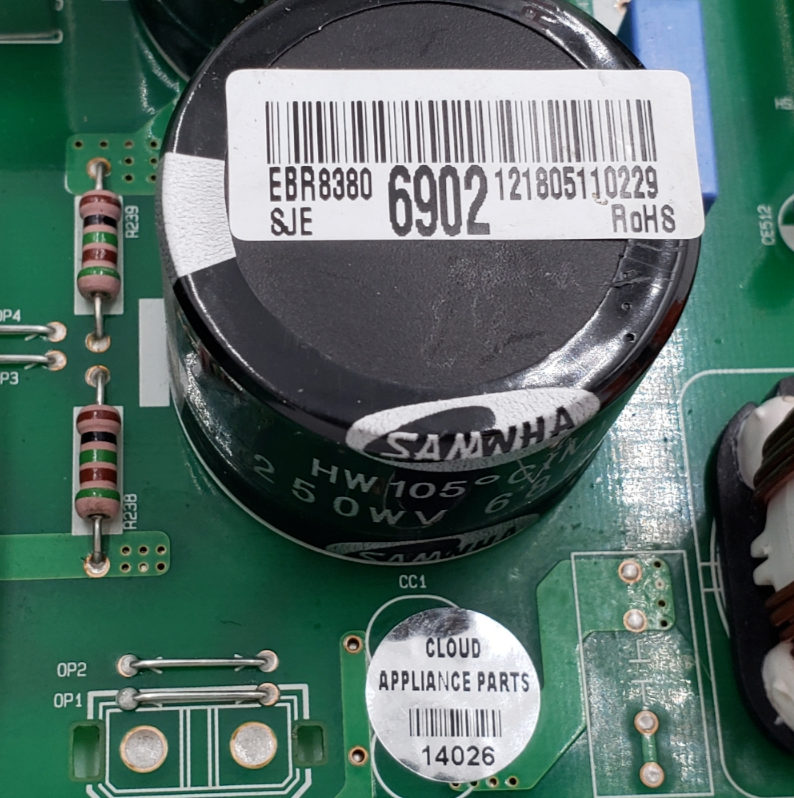 OEM LG Refrigerator Control Board EBR83806902 *Same Day Ship & 60 Days Warranty*