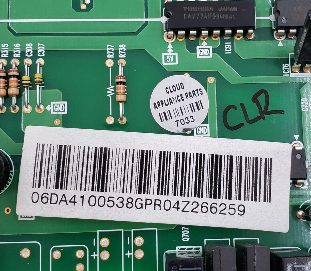 OEM Samsung Refrigerator Control DA41-00538G  *Same Day Ship & 60 Days Warranty*