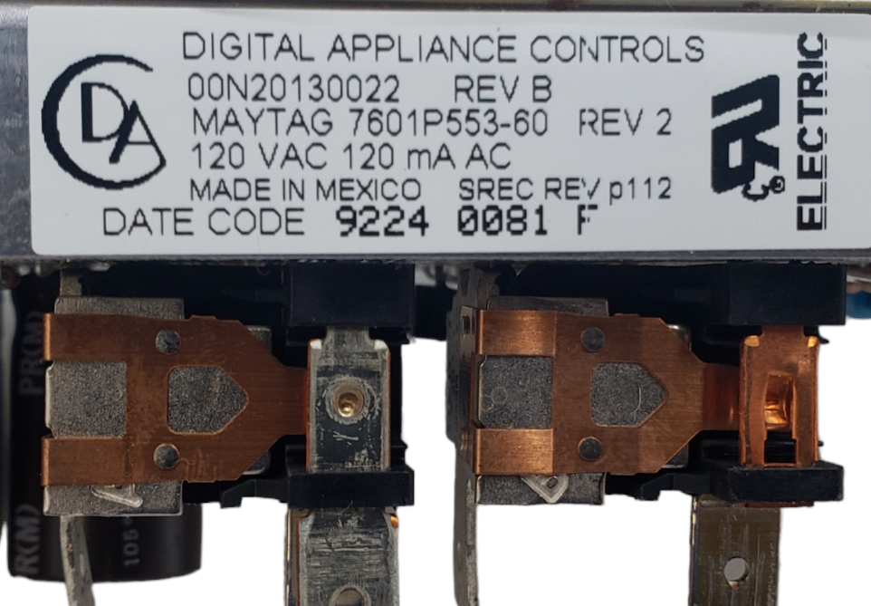 Genuine Whirlpool Oven Control 7601P553-60 Same Day Shipping & *60 Days Warranty