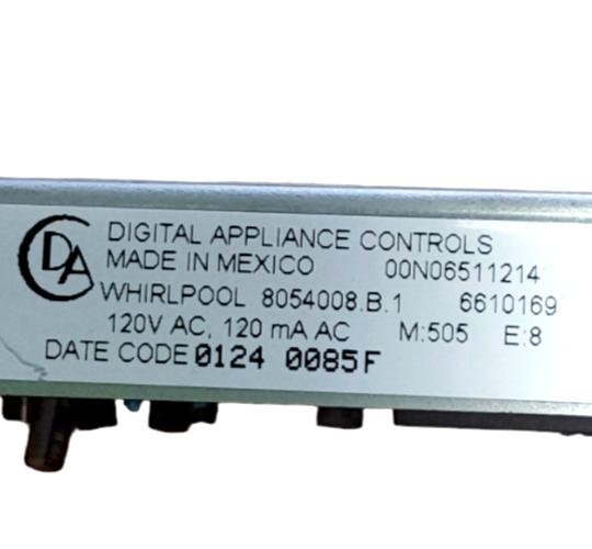 Genuine Whirlpool Oven Control Board 8054008 Same Day Ship & **60 Days Warranty*