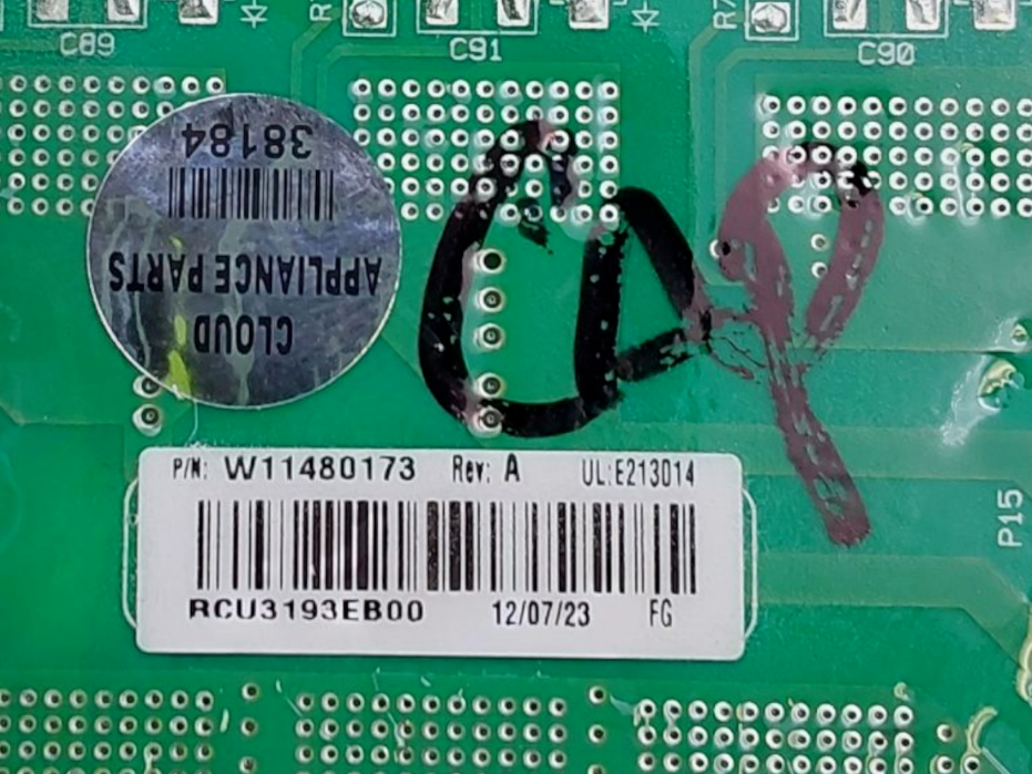 Genuine Whirlpool Fridge Control Board W11480173 Same Day Ship &60 Days Warranty