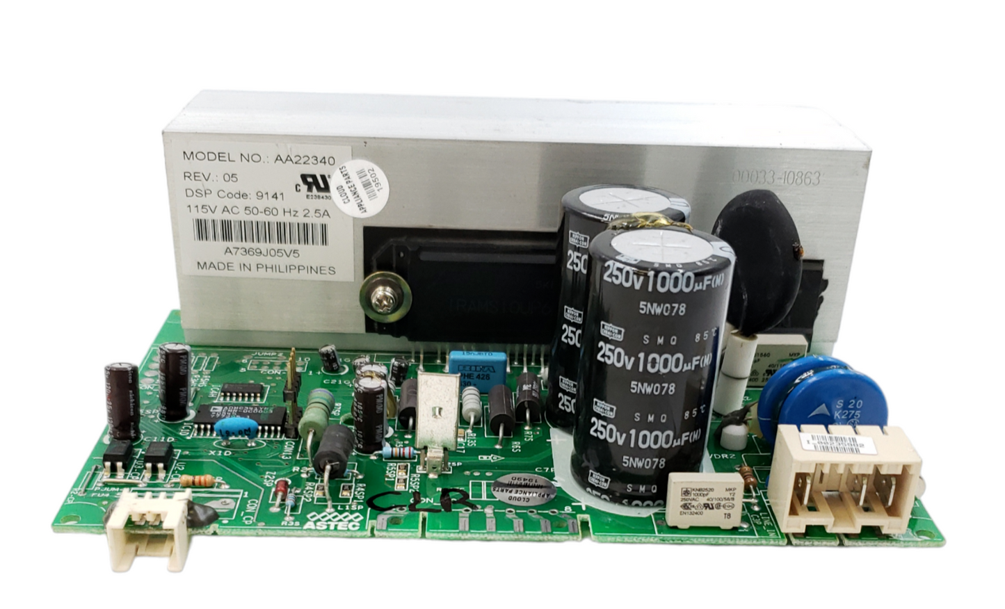 Genuine Whirlpool Washer Control Board AA22340 *Same Day Ship & 60 Days Warranty