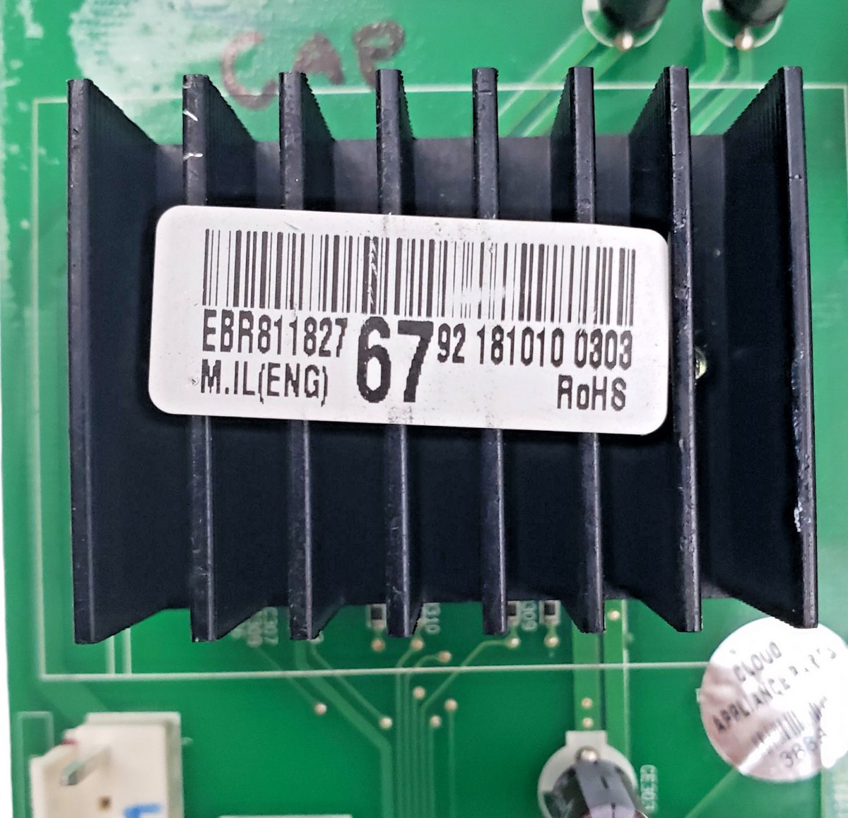 Genuine LG Fridge Control Board EBR81182767 Same Day Shipping & 60 Days Warranty