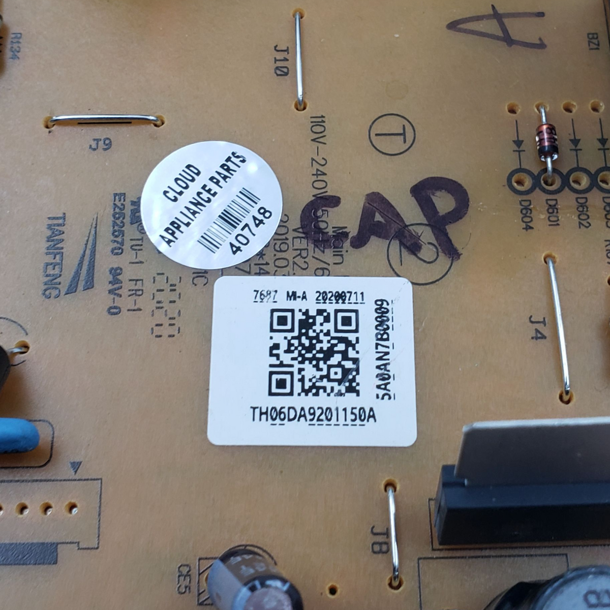 Samsung OEM Fridge Control Board DA92-01150A *Same Day Ship & 60 Days Warranty**
