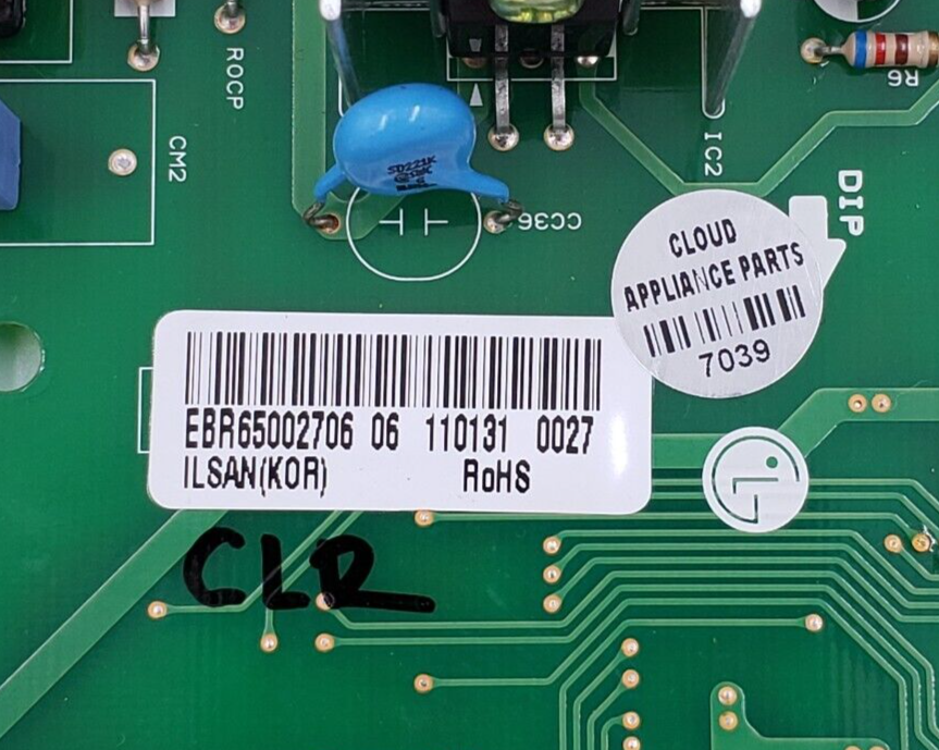 OEM LG Refrigerator Control Board EBR65002706 *Same Day Ship & 60 Days Warranty*