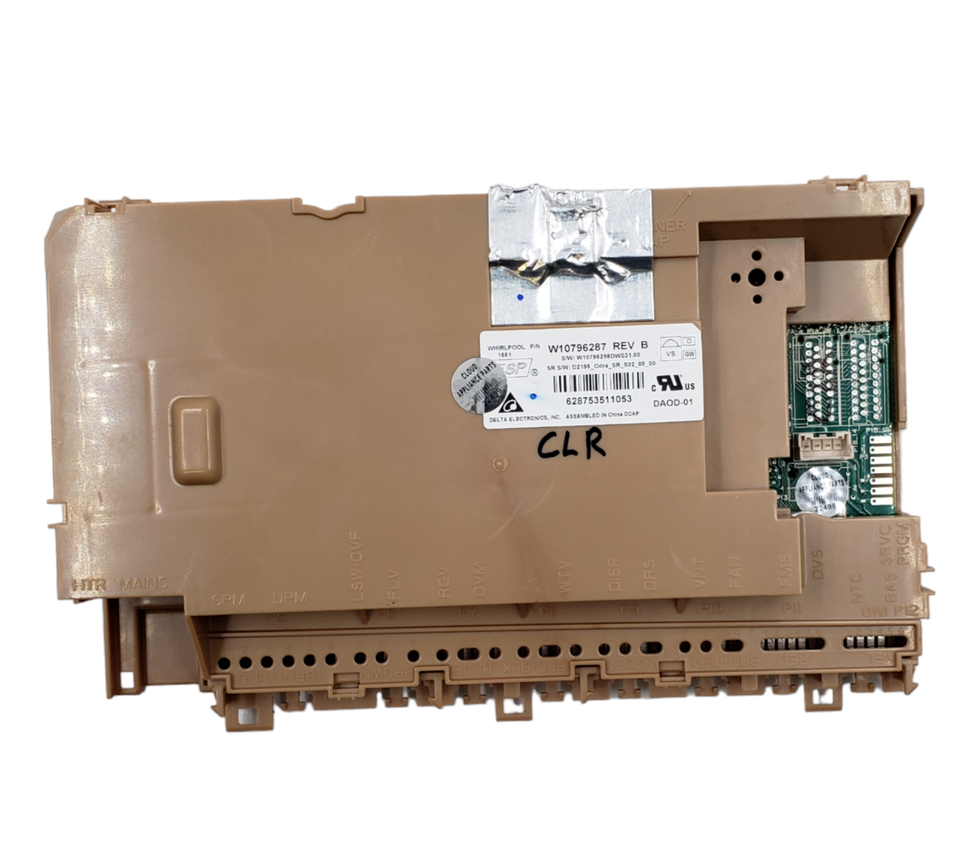 Genuine Whirlpool Dishwasher C. Board W10796287 Same Day Ship & 60 Days Warranty