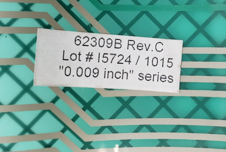 New Genuine Dacor Range Touch Panel 62309B Same Day Shipping & 60 Days Warranty