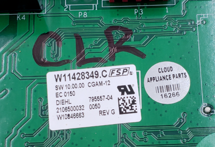 Genuine Whirlpool Oven Control Board W11428349 *Same Day Ship & 60 Days Warranty