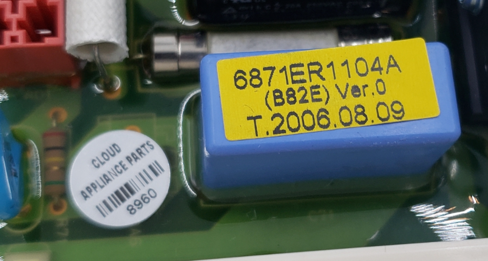 Genuine LG Washer Control Board 6871ER1104A Same Day Shipping & 60 Days Warranty